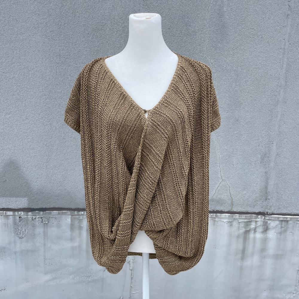 Knitted Asymmetric Knit Top